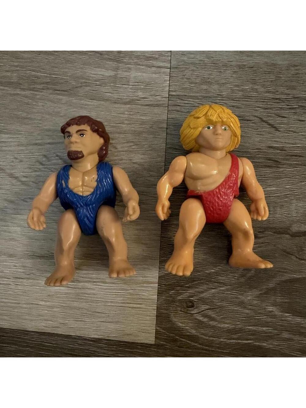 Playskool Definitely Dinosaurs Caveman action figure from 1987 2x